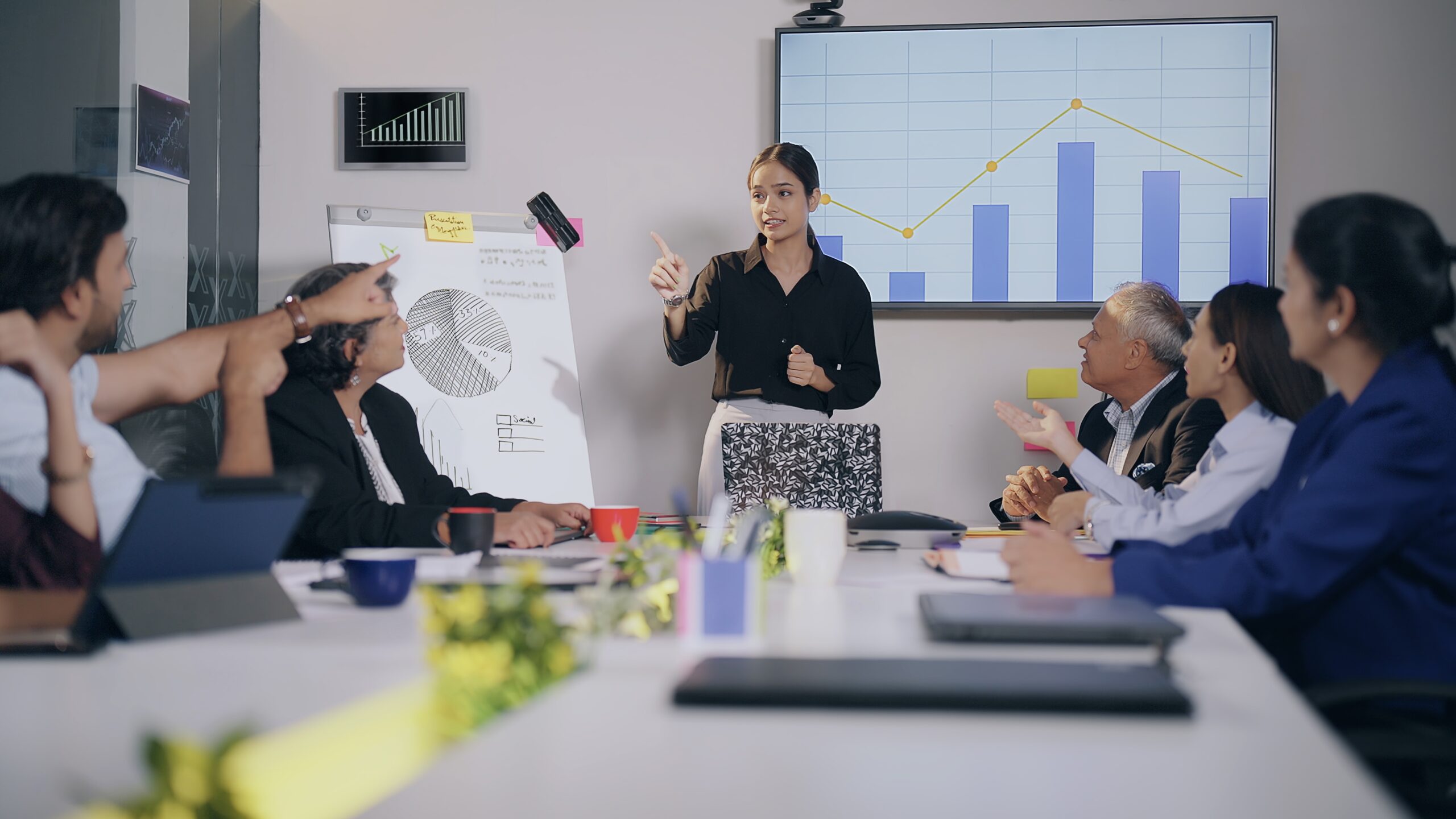 marketing team meeting