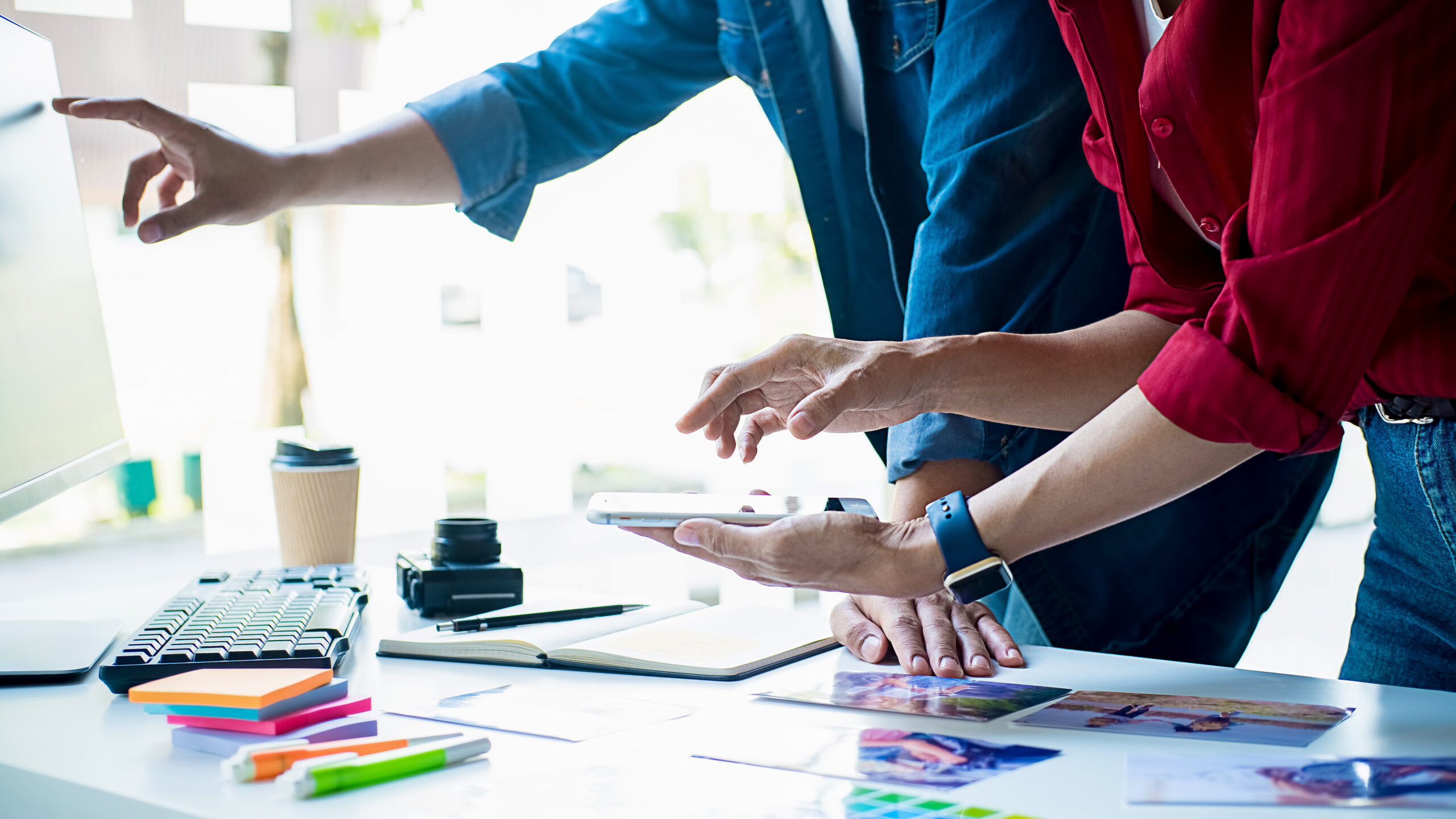 marketing agency at work